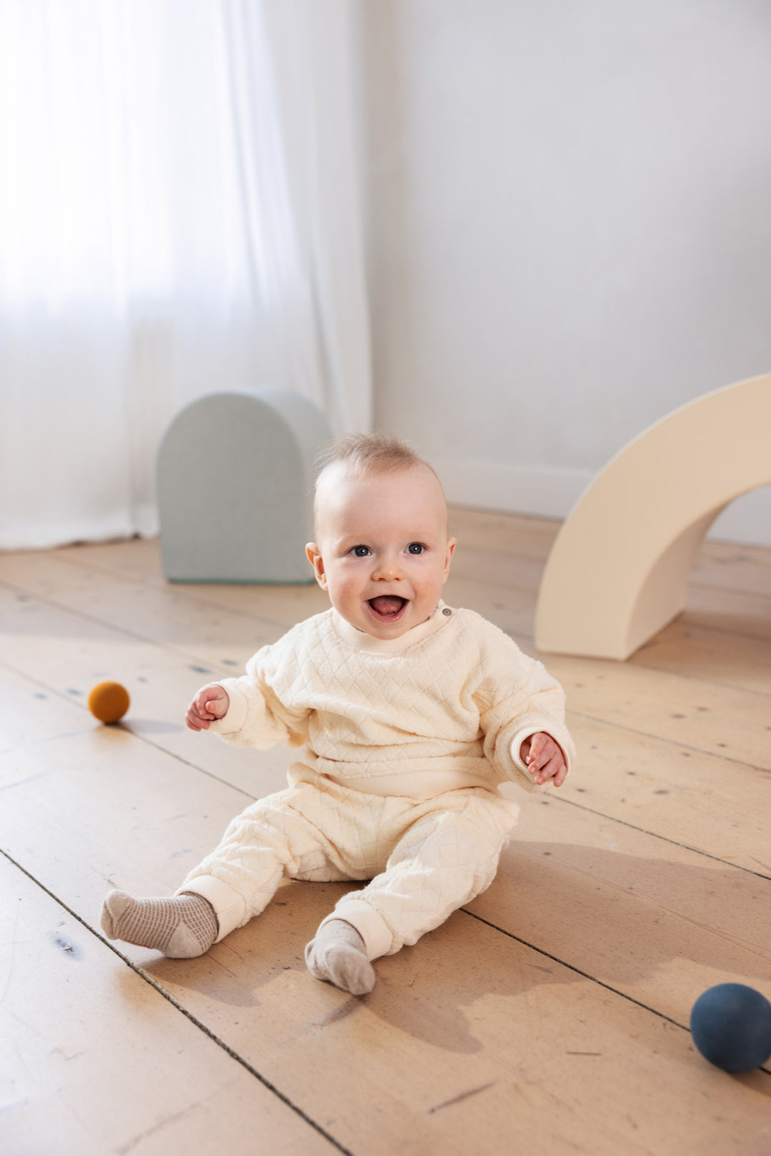 Broek Gruson relaxed fit Buttercream