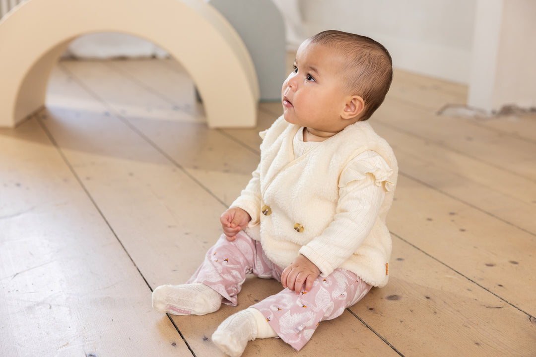 Gilet Freland sleeveless Buttercream