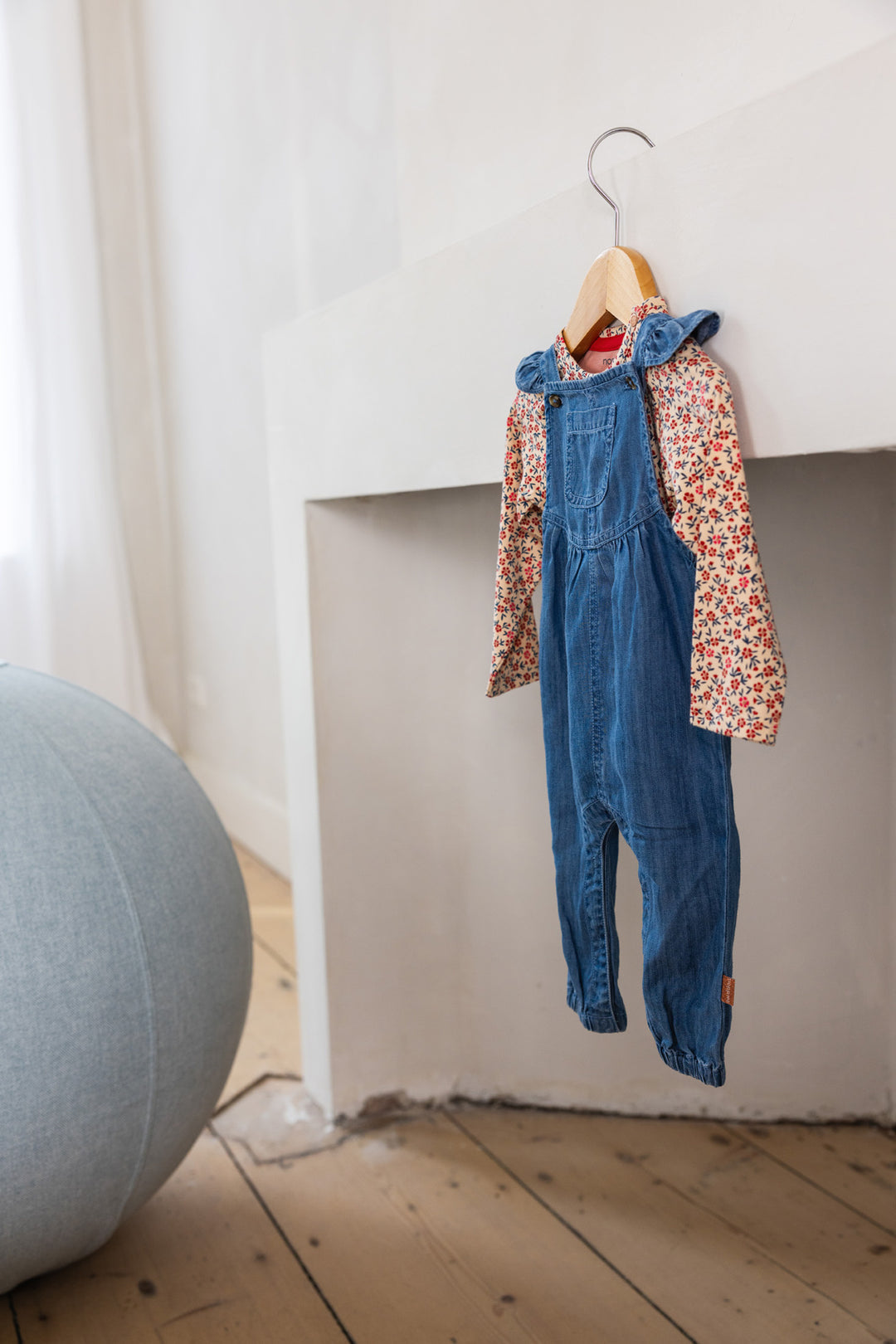 Salopette Fenain Medium Blue Denim