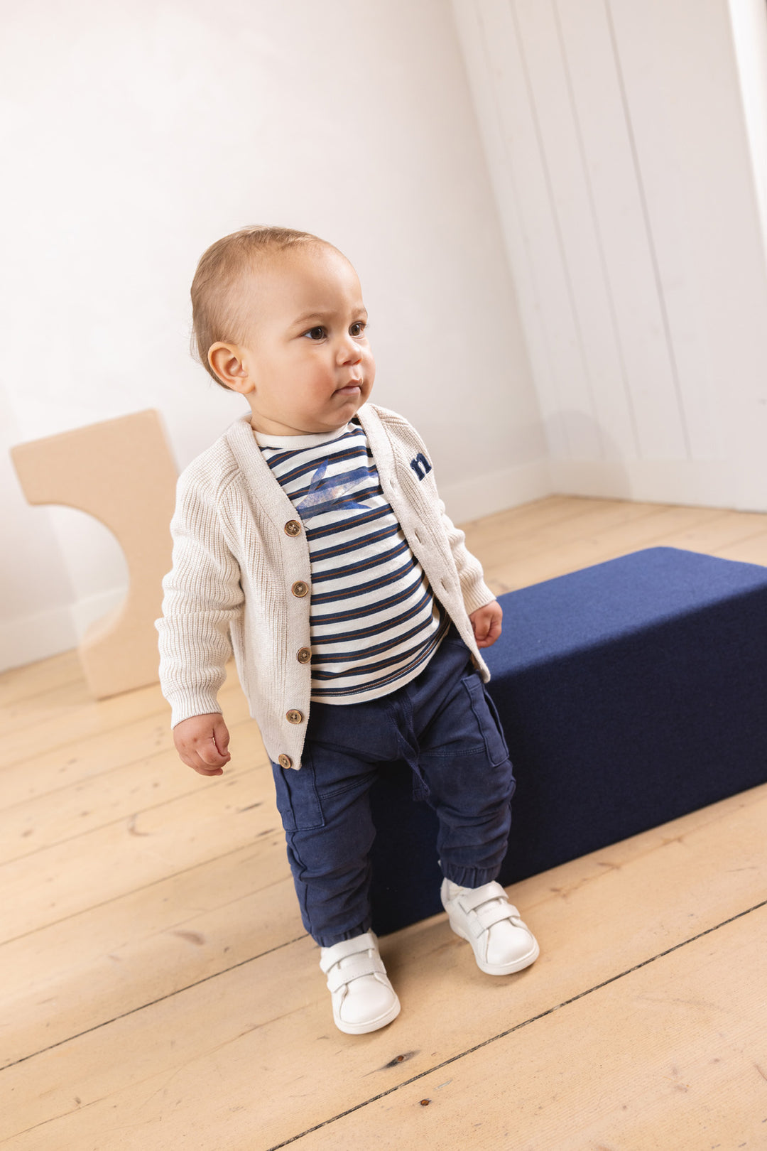 Broek Grillon regular fit Black Iris