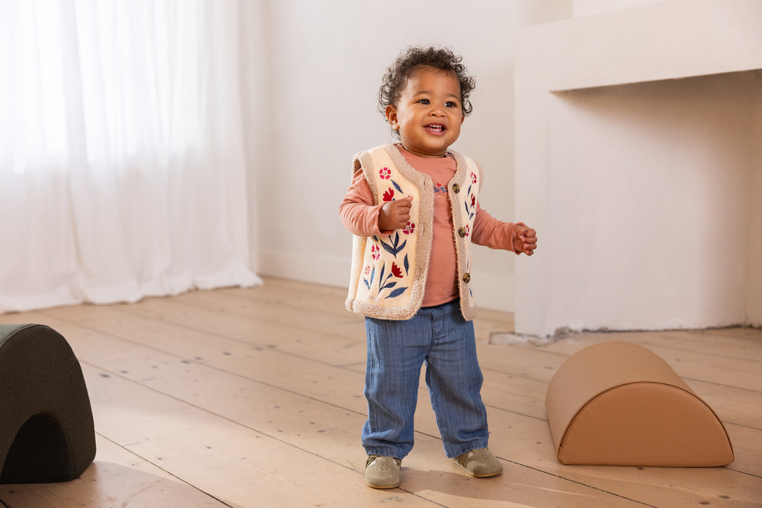 Gilet Ferin sleeveless Buttercream