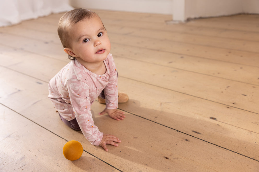 Jurk Frevent allover print Pale Mauve