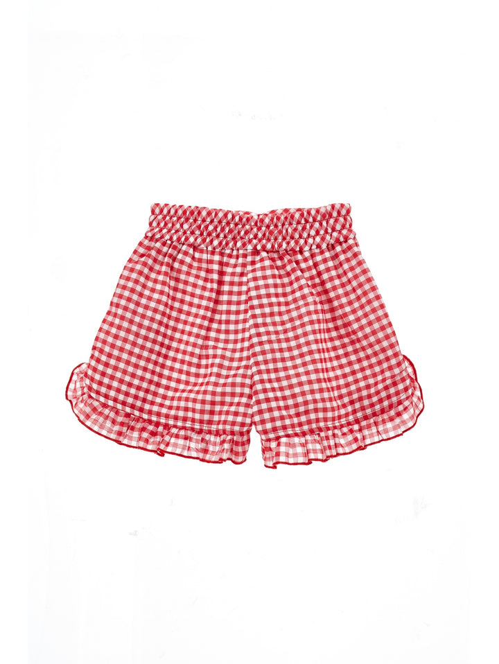 Kids short Rosso + Bianco PortoFino