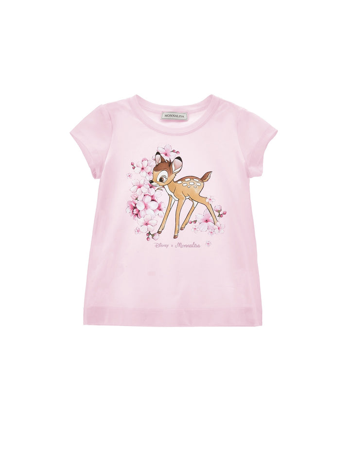 Kids T - Shirt Rosa FairyTale Cruise Bambi