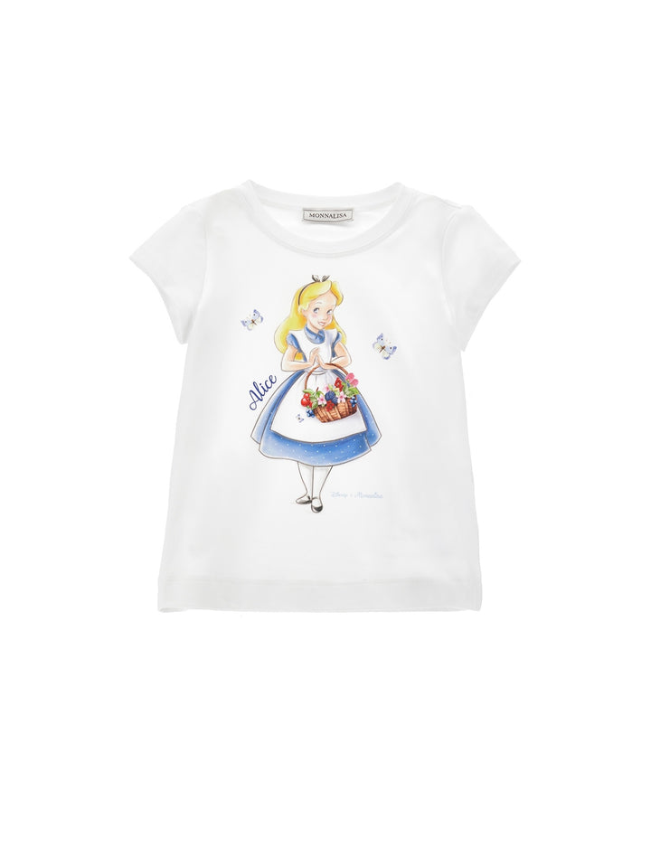 Kids T - Shirt Bianco Alice