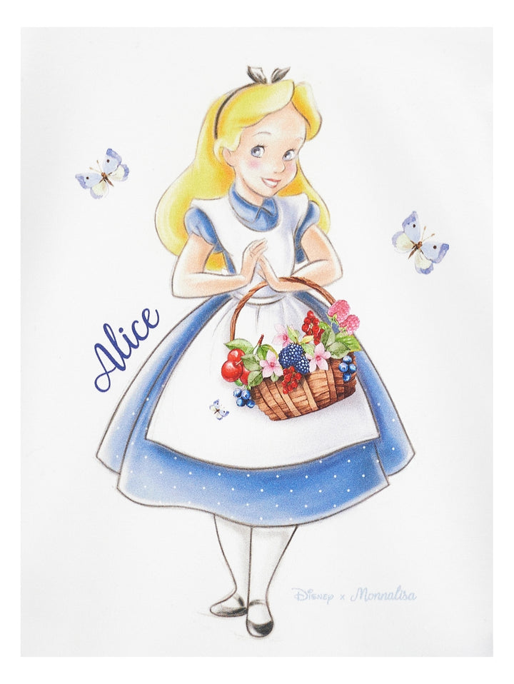 Kids T - Shirt Bianco Alice