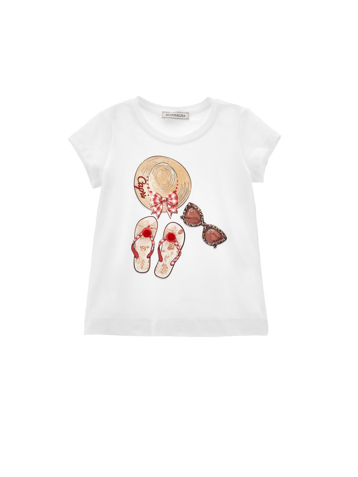 Kids T - Shirt BIANCO+ROSSO PortoFino