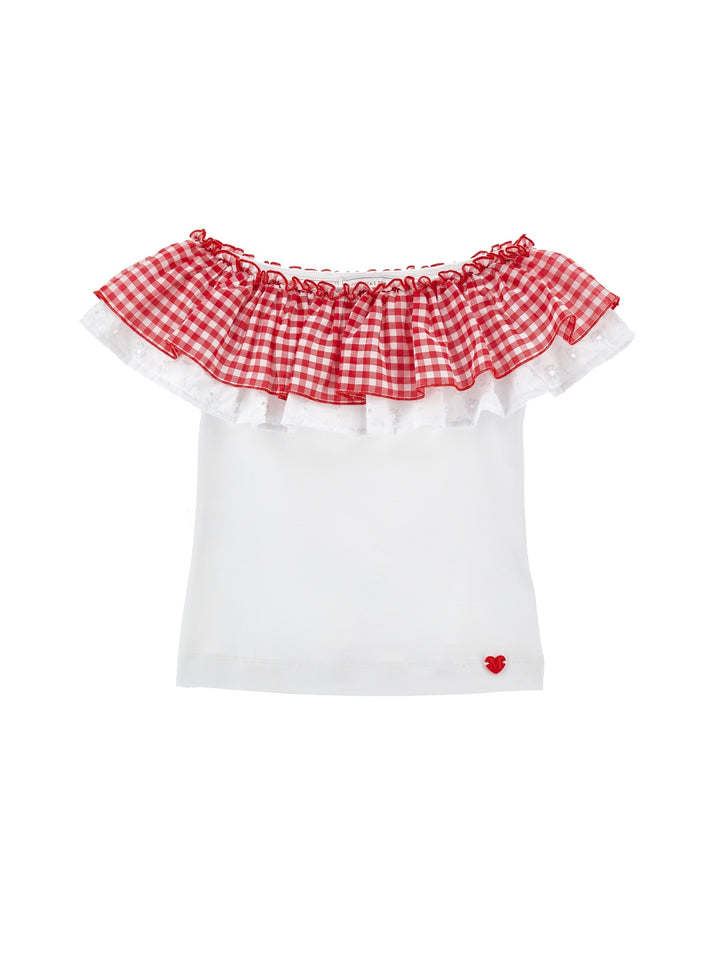 Kids T - Shirt BIANCO+ROSSO PortoFino