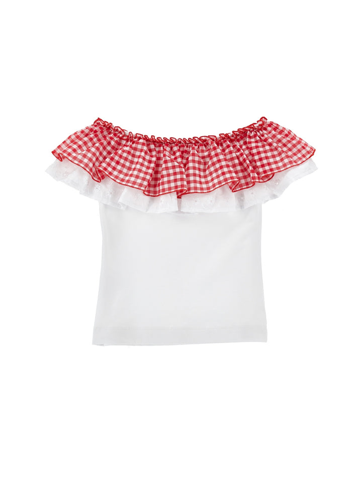Kids T - Shirt BIANCO+ROSSO PortoFino