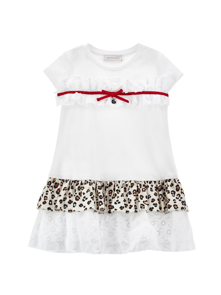 Kids jurk bianco+maculato PortoFino