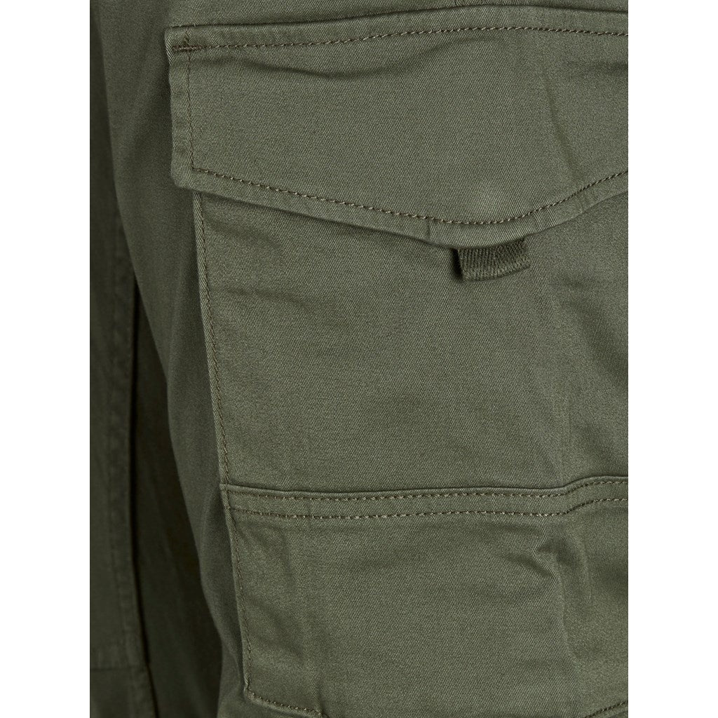 Broek cargo PAUL FLAKE Olive Night Slim Fit