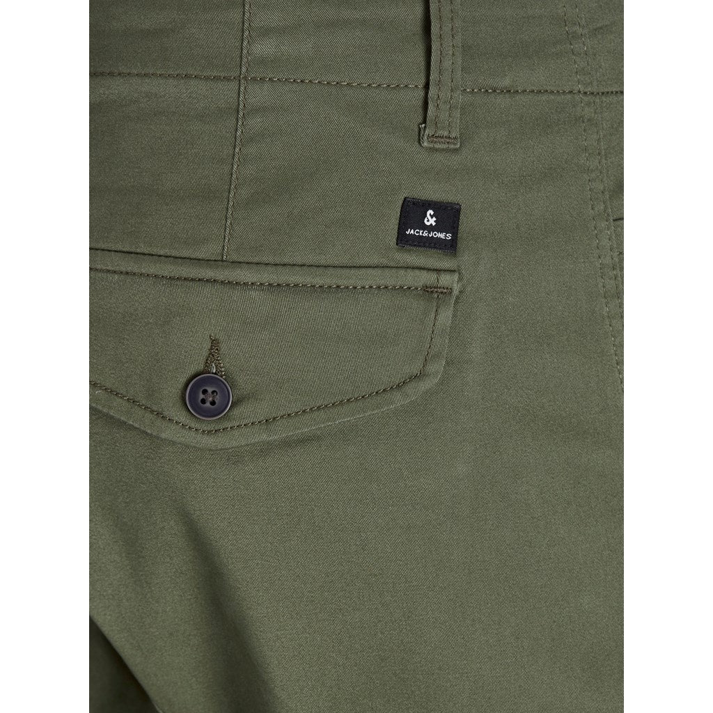 Broek cargo PAUL FLAKE Olive Night Slim Fit