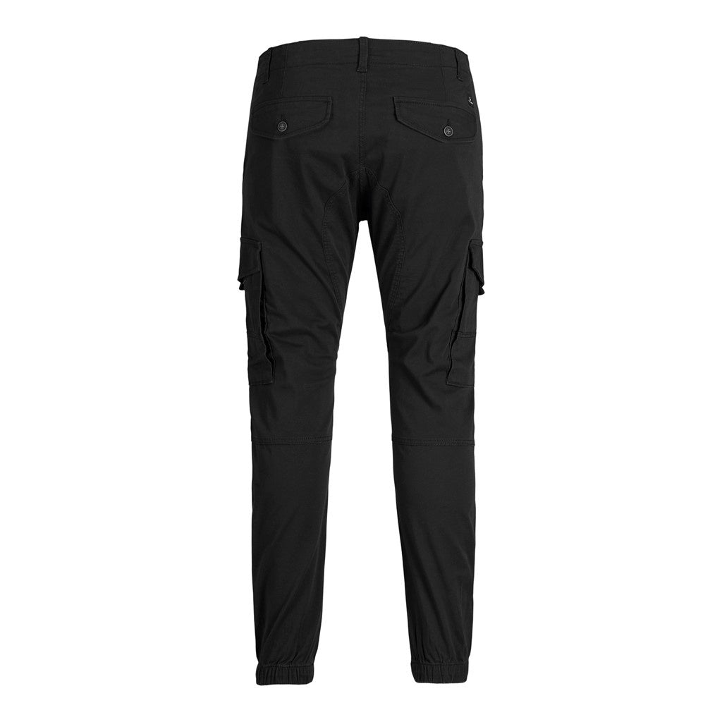 Cargo-Hose PAUL FLAKE Schwarz Slim Fit