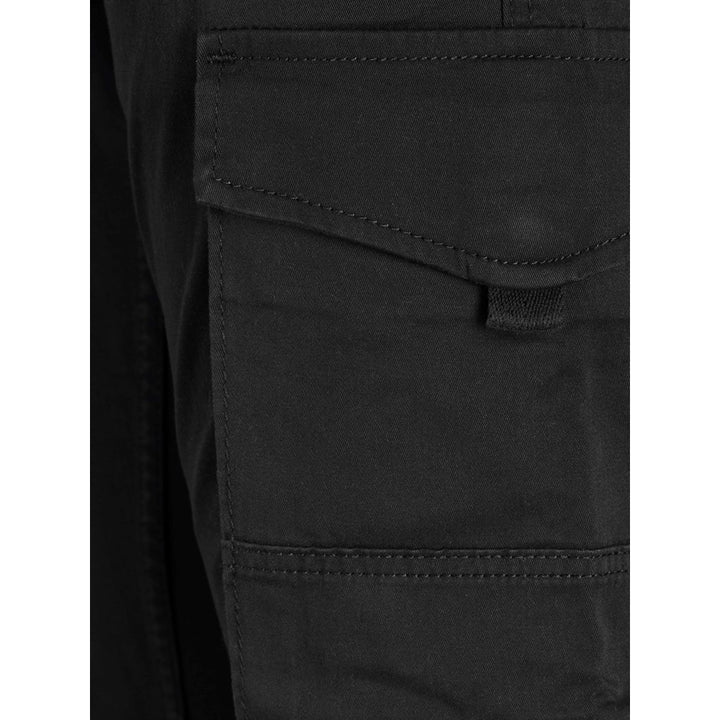 Cargo-Hose PAUL FLAKE Schwarz Slim Fit
