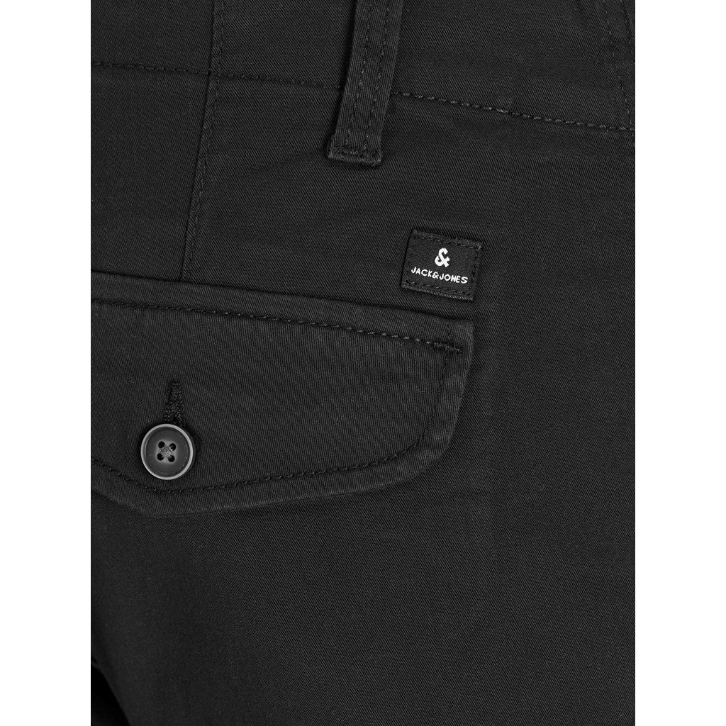 Cargo-Hose PAUL FLAKE Schwarz Slim Fit