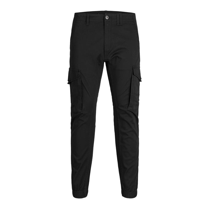 Cargo-Hose PAUL FLAKE Schwarz Slim Fit