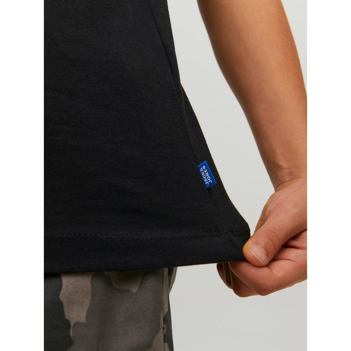 T - shirt ORGANIC BASIC Black Slim Fit