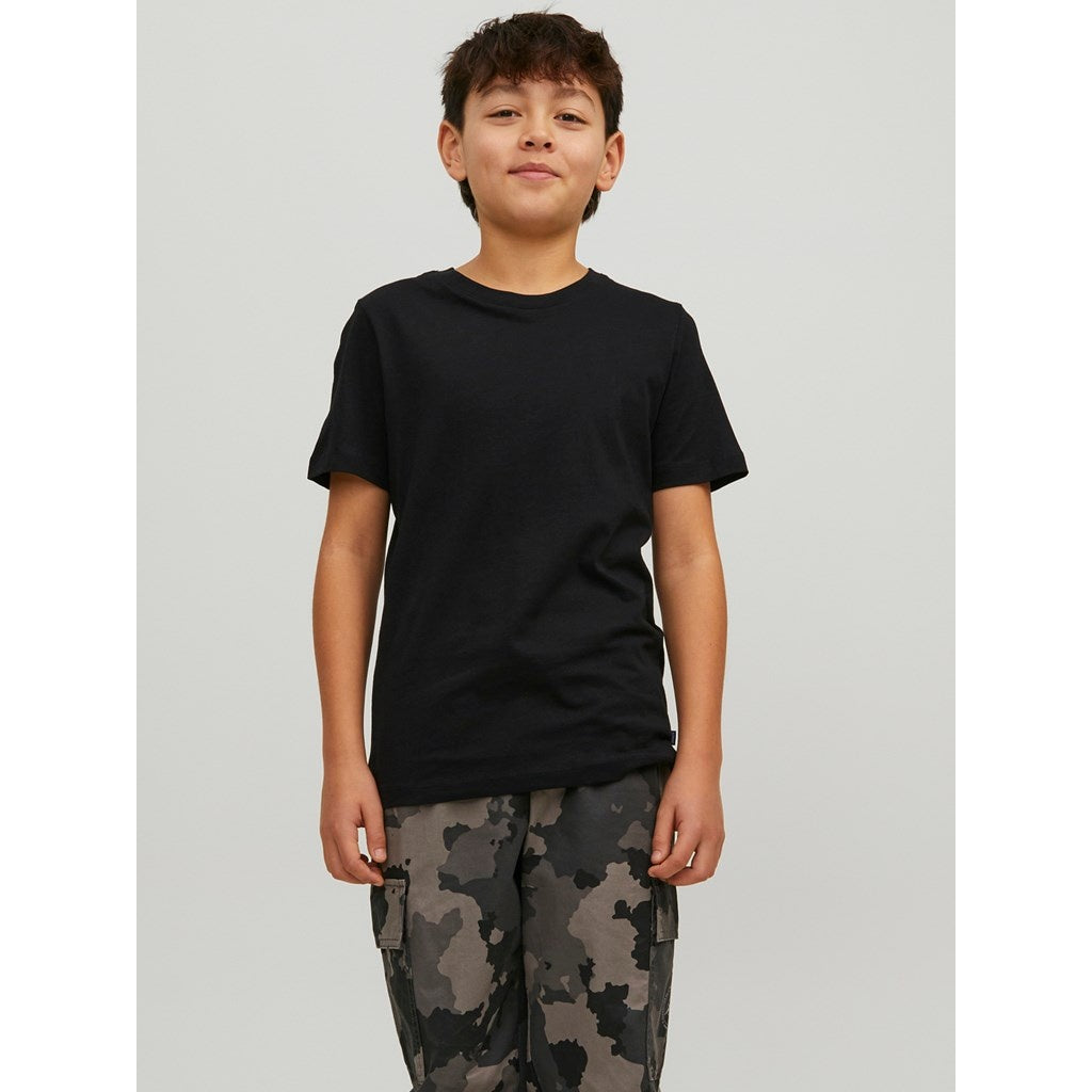 T - shirt ORGANIC BASIC Black Slim Fit
