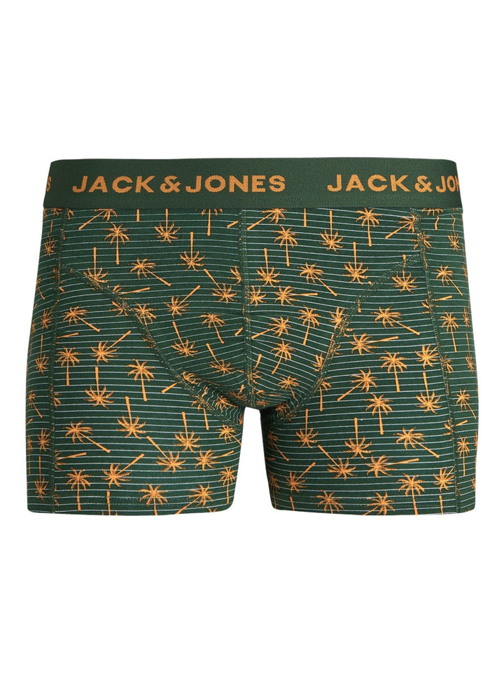 Boxers CULA 3 PACK Dark Green Dark Green - Dark Green