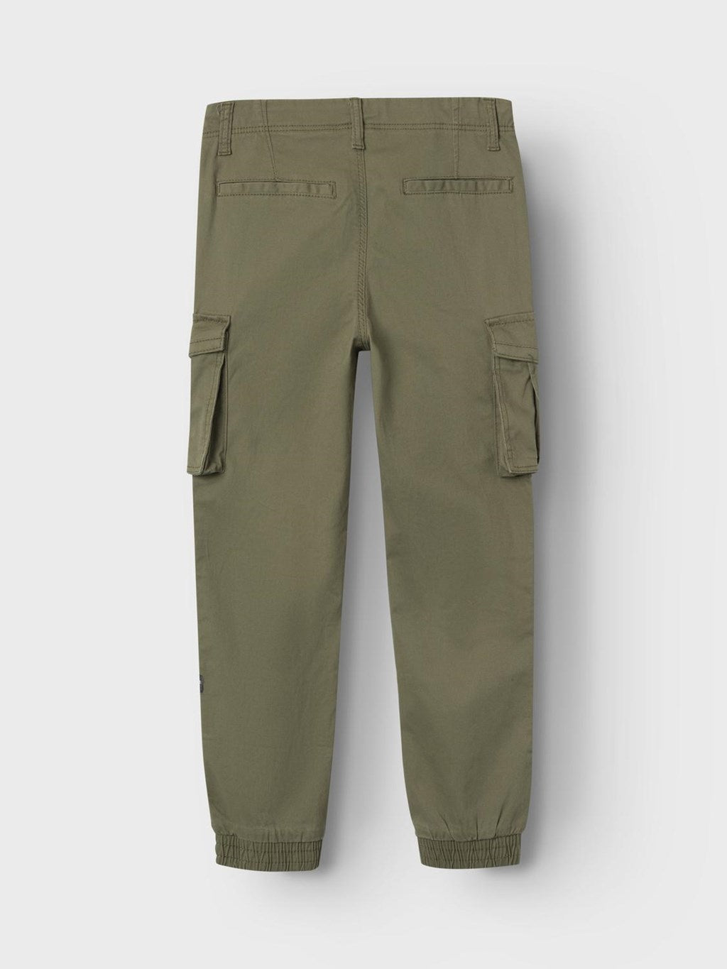 Kids broek RYAN CARGO Deep Lichen Green Round Fit