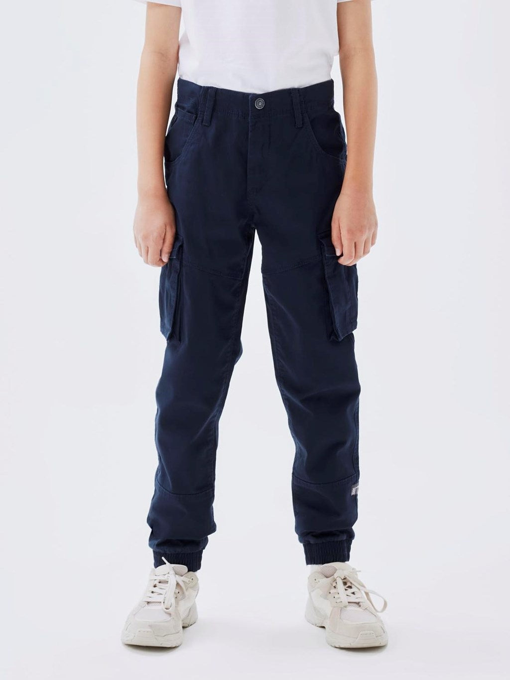 Kids broek RYAN CARGO Dark Sapphire Round Fit