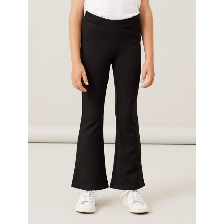 Kinderhose FRIKKALI Schwarzer Bootcut-Schnitt