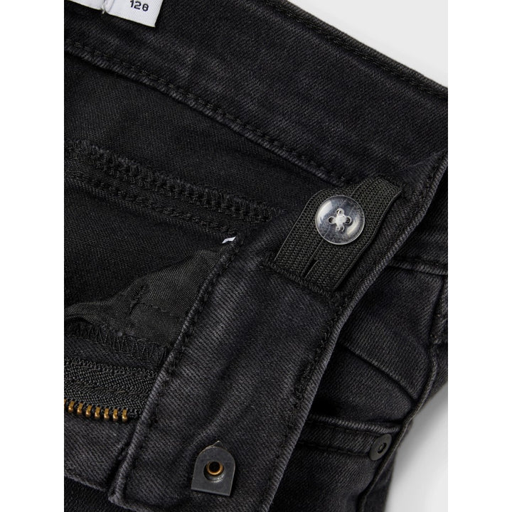 KIDS spijkerbroek PETE Skinny Fit Black Denim