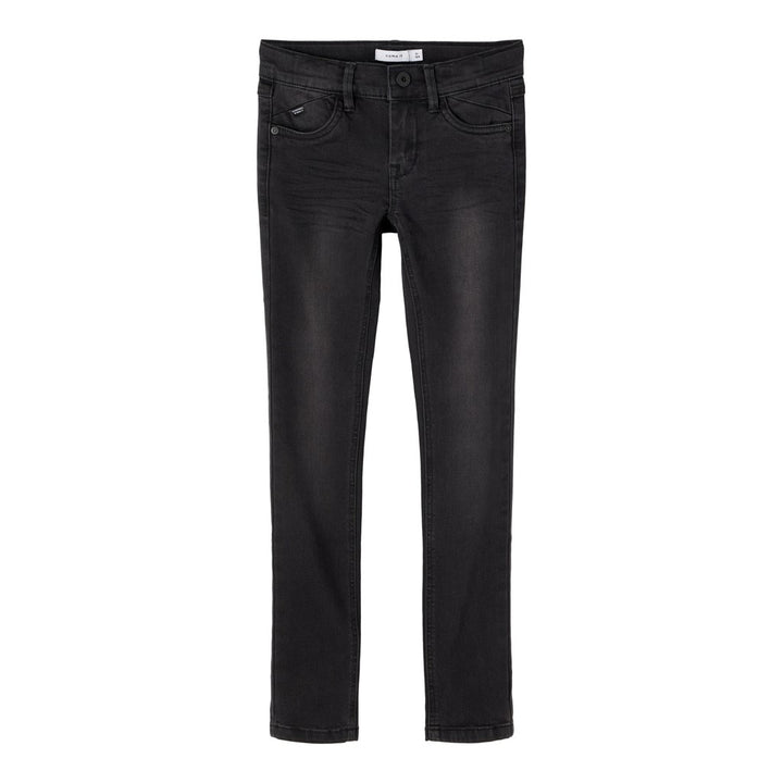 KIDS spijkerbroek PETE Skinny Fit Black Denim