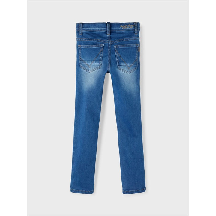 Kinderjeans THEO SLIM Medium Blue Denim Xslim Fit