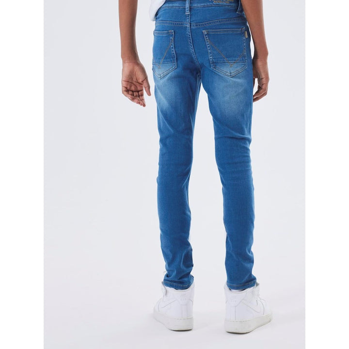 Kinderjeans THEO SLIM Medium Blue Denim Xslim Fit