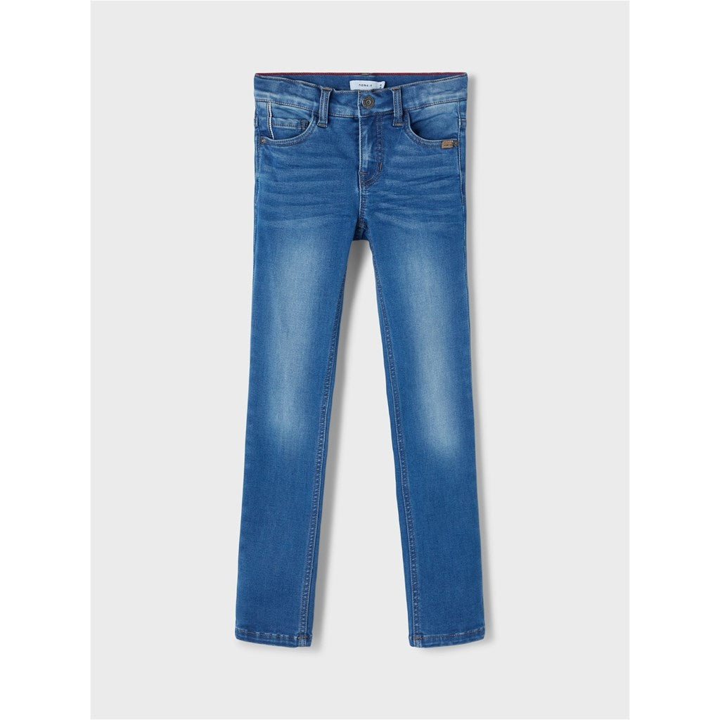 Kinderjeans THEO SLIM Medium Blue Denim Xslim Fit