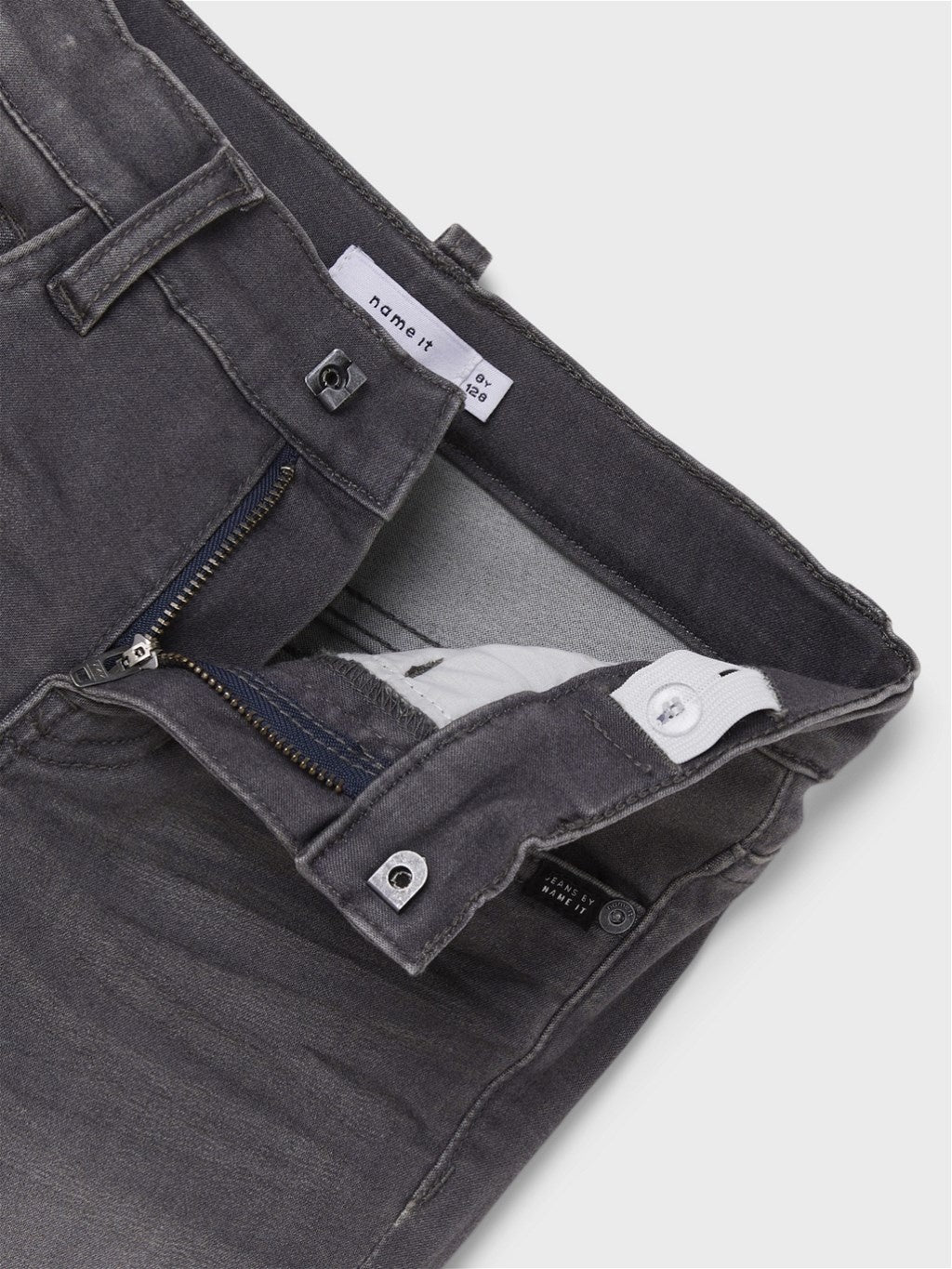 Kids spijkerbroek THEO Dark Grey Denim Xslim Fit