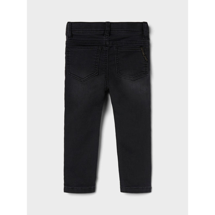 Mini spijkerbroek THEO THAYER Black Denim Xslim fit