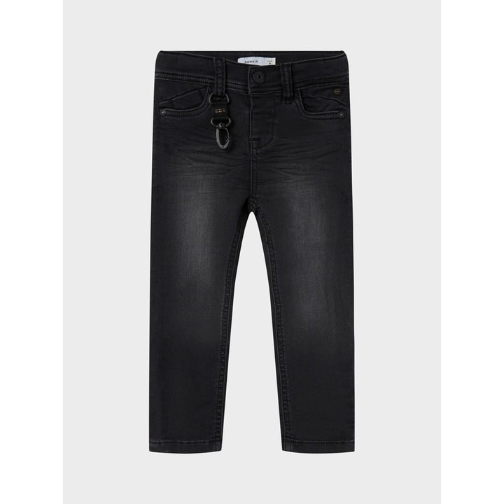 Mini spijkerbroek THEO THAYER Black Denim Xslim fit