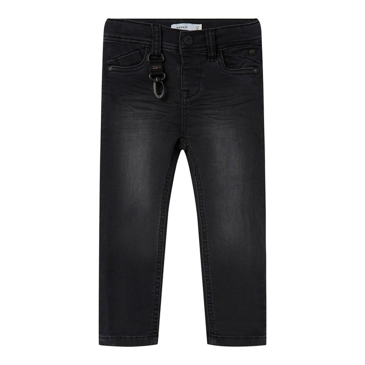 Mini spijkerbroek THEO THAYER Black Denim Xslim fit