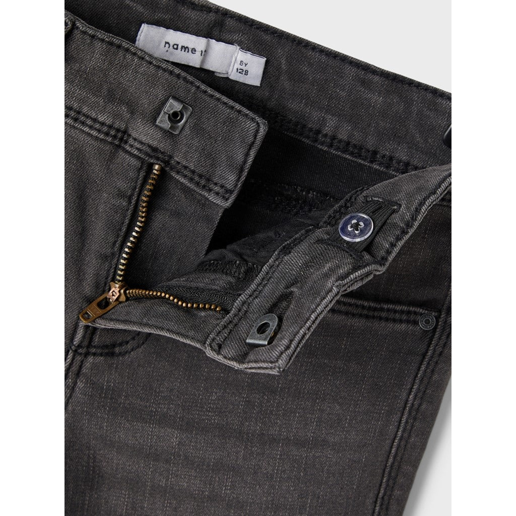Kinderjeans POLLY Dunkelgrauer Denim Skinny Fit