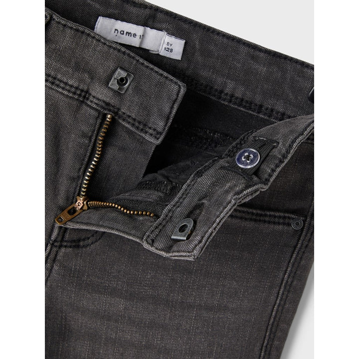 Kinderjeans POLLY Dunkelgrauer Denim Skinny Fit