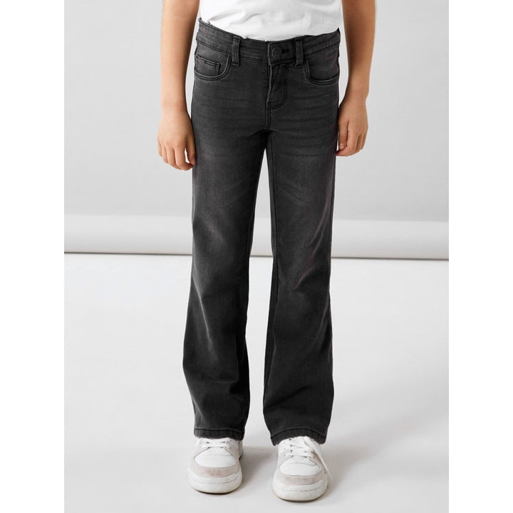 Kinderjeans POLLY Dunkelgrauer Denim Skinny Fit