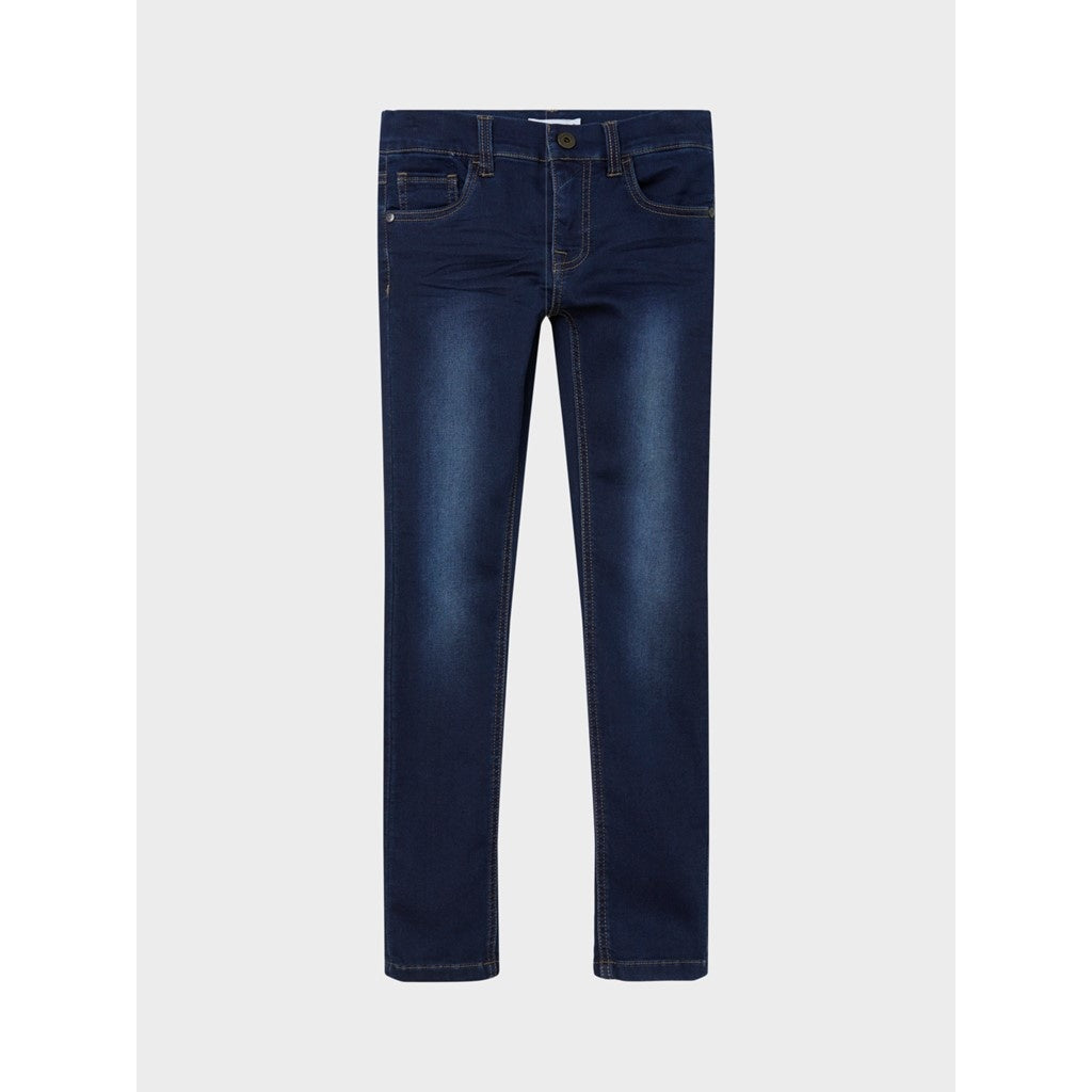Kinderjeans THEO Dunkelblau Denim Xslim Passform