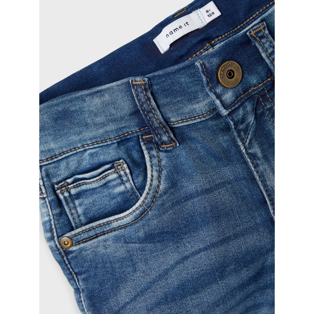 Kids spijkerbroek THEO Denim Blue Xslim fit