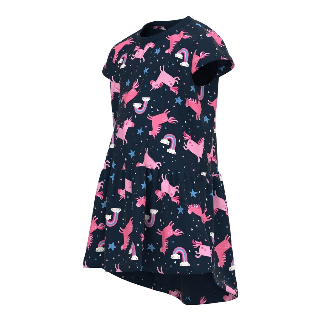 MINI jurk VIGGA Dark Sapphire UNICORN
