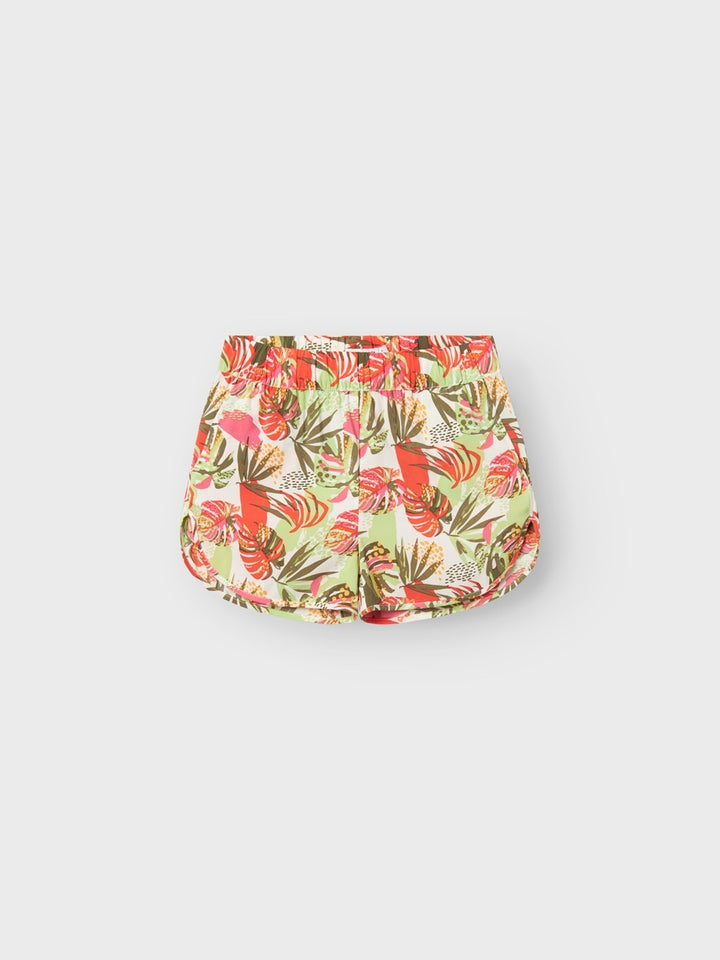 Kids korte broek VINAYA Bright White Tropical Regular Fit