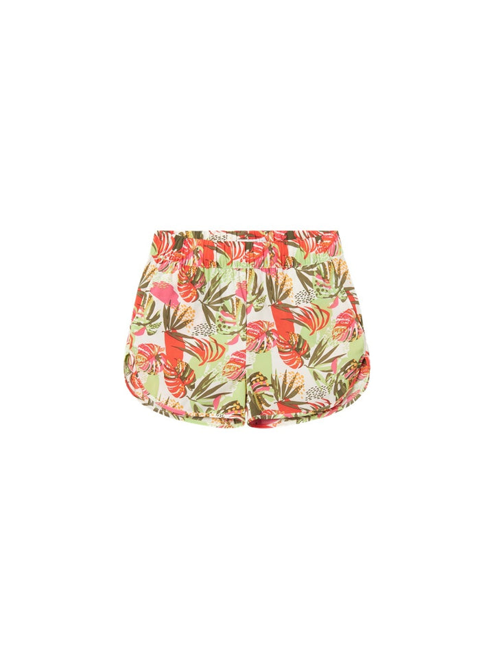 Kids korte broek VINAYA Bright White Tropical Regular Fit