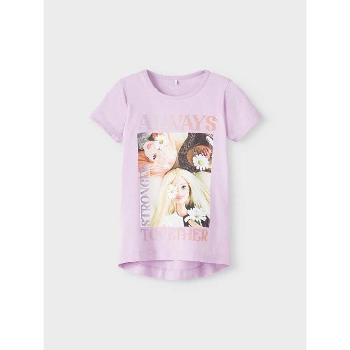 T - shirt Regular Fit ABELINE BARBIE Orchid Bloom