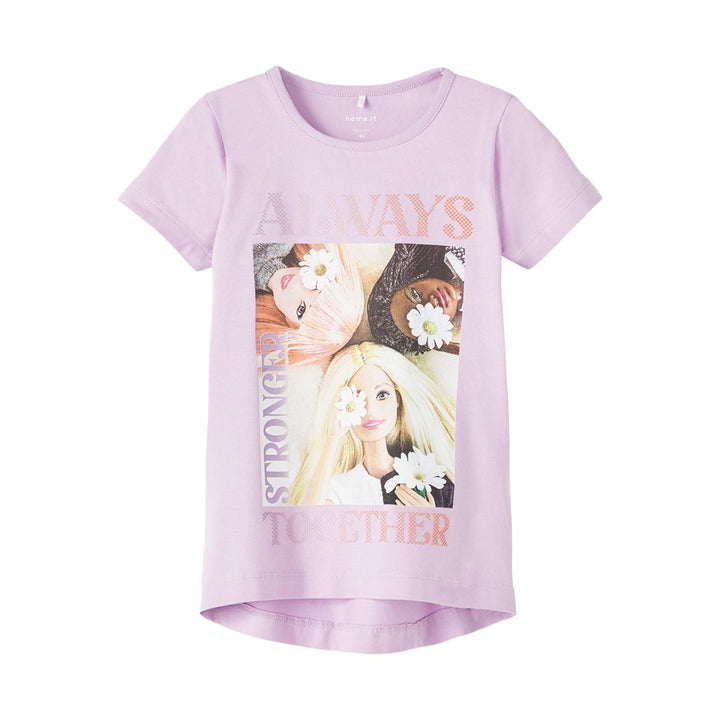 T - shirt Regular Fit ABELINE BARBIE Orchid Bloom