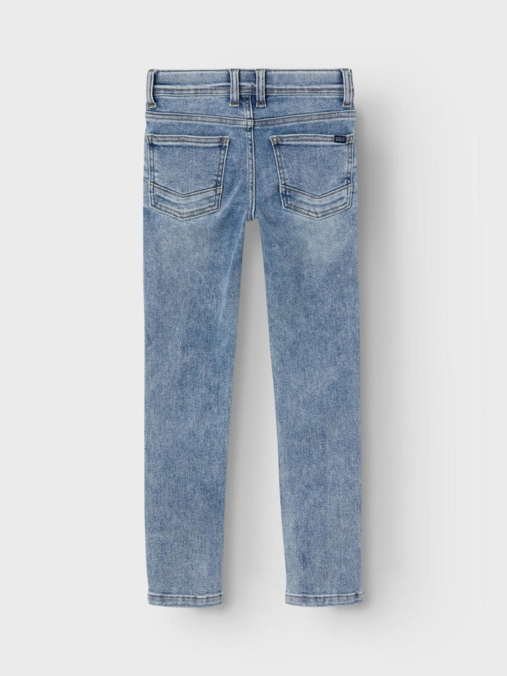 Kids spijkerbroek THEO Light Blue Denim Xslim Fit