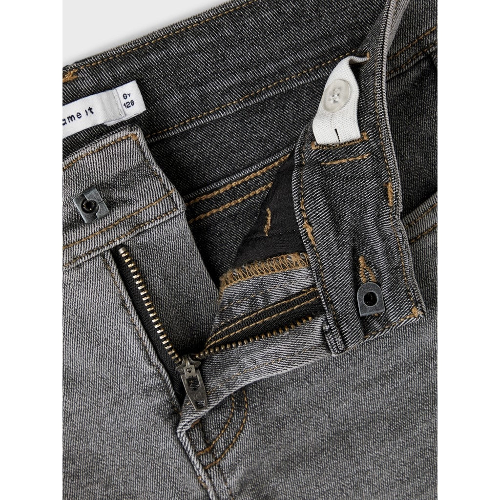 Kids spijkerbroek PETE Dark Grey Denim Skinny Fit