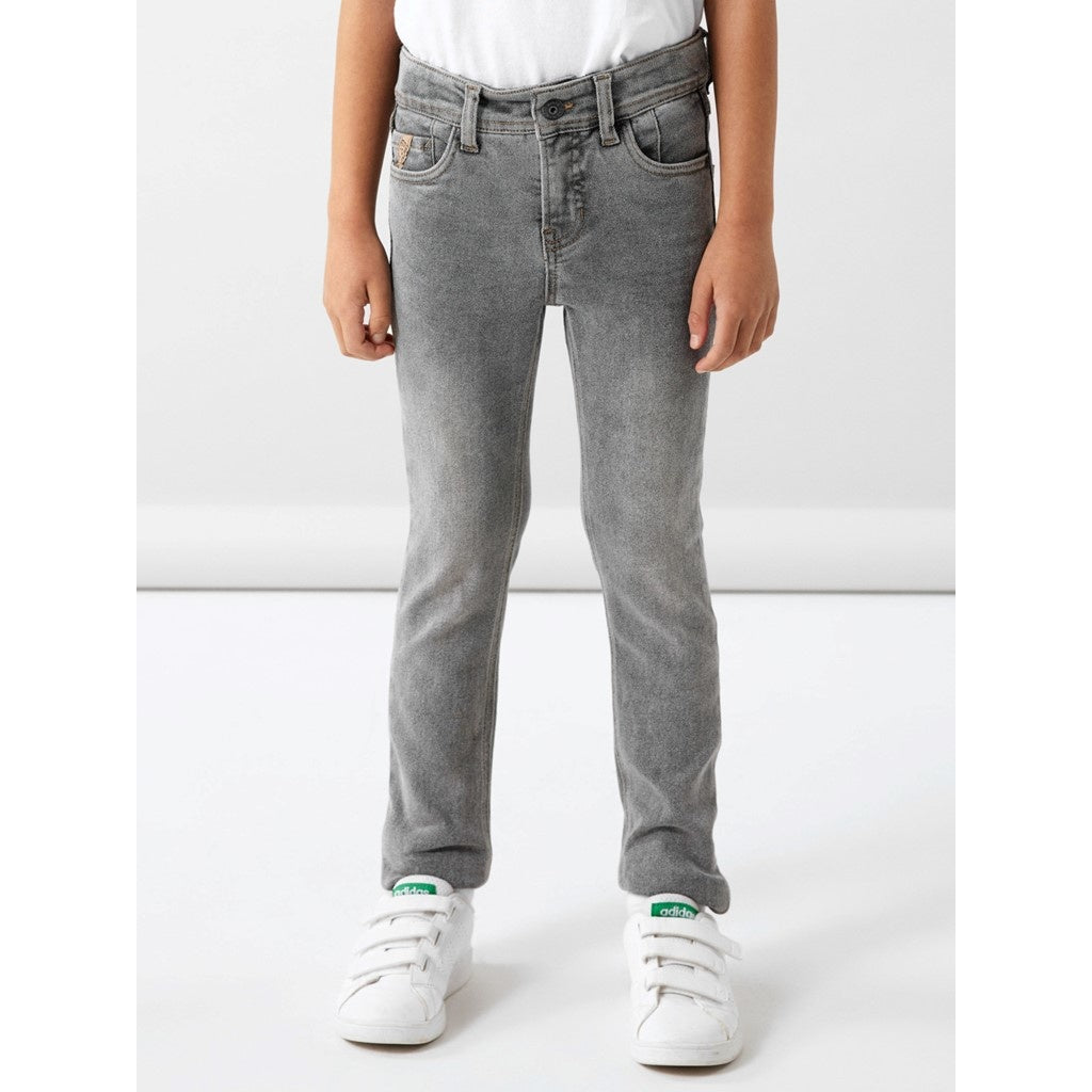 Kids spijkerbroek PETE Dark Grey Denim Skinny Fit