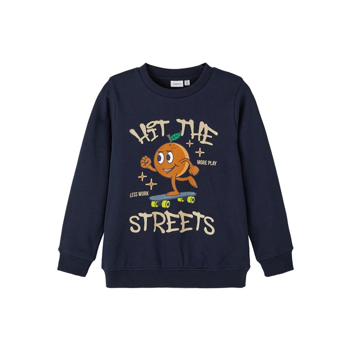 Kids trui LAMARK Dark Sapphire Loose Fit