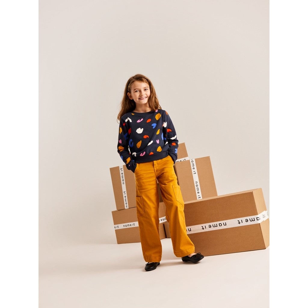 Kids trui OBIGLEO India Ink Regular Fit